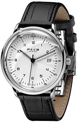 FEICE Ultradünne Automatikuhr für Herren, Bauhaus-Stil, mechanische Uhr, analog, drei Zeiger, lässige elegante Uhren für Herren, FM221Pro