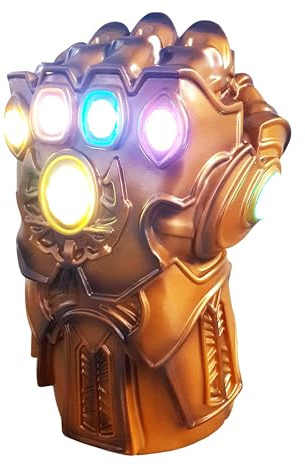 UKONICS Marvel MCU Thanos Infinity Gauntlet USB-C or Battery Powered Desk Lamp