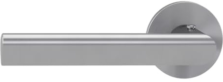 Griffwerk VAYA TRI Türgriffgarnitur, Fast2Fix, Edelstahl matt, smart2lock DIN L