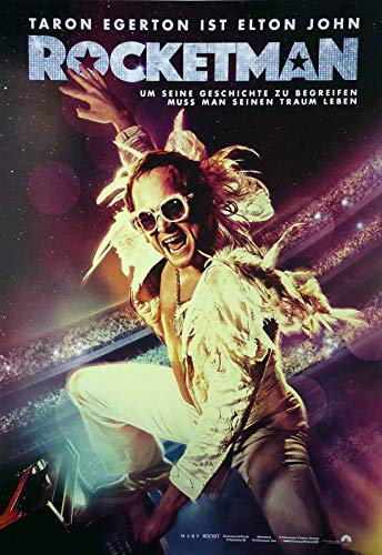 Rocketman - Taron Egerton - Richard Madden - Filmposter 37x53cm gerollt