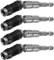 4 Pack Pivoting Bit Holder Magnetic Pivot Drill Bit Holder Quick Release Flexible Screwdriver Bit Holder for Tight Spaces or Corners
