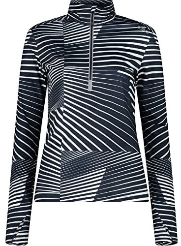CMP Damen Pullover, Black Blue, 44