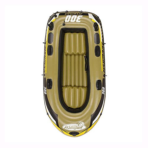 Aufblasbare Flöße für Erwachsene, aufblasbarer Bootspool mit Rudern, aufblasbares Boot mit Rudern und Pumpe, kleines Floß-Kajak-Angelboot