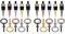 Spamietz 20 Pcs Metal Bottle Opener & Wine Stopper Blank Stainless Steel Flat Bottle Opener Inserts Kit Beer Opener Hardware