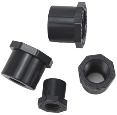 Innengewinde Buchse Gerade Rohrverbinder Adapter Garten Haus Bewässerung PVC Kunststoffrohrverbindung 1 Stk(32mm X 1-2 inch)