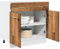 Myheimly Küchenschrank,Unterschrank Küche, Küchenmöbel, Küchenzeile,Standschrank Küche,Wandschränke,Aufbewahrungsschrank Schubunterschrank Altholz-Optik 80x46x81,5 cm Holzwerkstoff