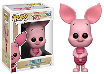 Funko Disney - 11261 - Figurine - Pop Vinyle - Winnie de Pooh - Piglet Porcinet (Rose)