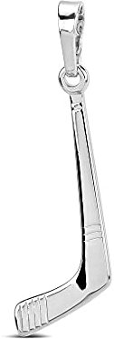 SILVEGO Herren Anhänger aus 925 Sterling Silber Hockeyschläger