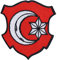 Türkei Flagge Aufnäher mit Stickerei | Türkische Flagge Aufbügler Turkey Patch Halbmond und Stern Osmanisches Reich Applikation zum annähen/aufbügeln | 80x75mm