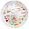WoW HomeStore Plato de dieta para adultos, control saludable de porciones