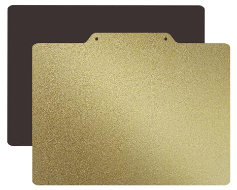 TIOPY 3D Printer PEI Spring Steel Pressure Plate Sheet 270x200 mm, Doppelseitig Texturiert PEI-Blatt, Abnehmbar Magnetisch Bauplatte für QID X-Plus/I-Mates