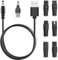 7PCS 5V Rasierer Ladegerät Netzkabel USB Adapter, Rasierer Ladegerät Set mit TypeC Ladekabel für alle Arten von Rasierern elektrischen Pflegegeräten Haarschneidern Netzkabel Kabel Rasierkopf