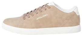 Jack & Jones Sneaker, Jfwbosley PU-Chaussures de Sport Noos pour Homme, Sable Chaud, 45 EU