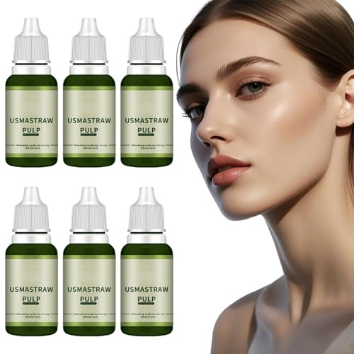 6 Stück Usma-Gras-Extrakt-Essenz 10 ml nährende Flüssigkeit für das Zilienwachstum für Wimpern