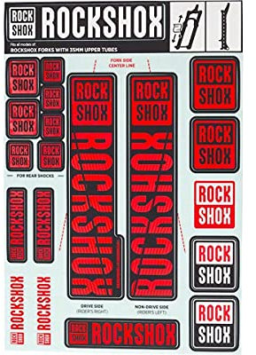 Rockshox 35 Mm Stickers One Size