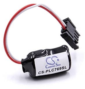 vhbw Akku kompatibel mit Allen Bradley ControlLogix Logix 5555, Logix 5550, Logix 5000 Steuereinheit (1000 mAh, 3 V, Li-MnO2)