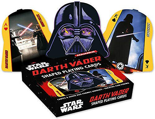 Aquarius Darth Vader Shaped Playing Cards, Mulitcolor