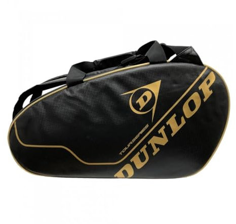 DUNLOP Tour Intro Padeltasche In Schwarz Und Gold
