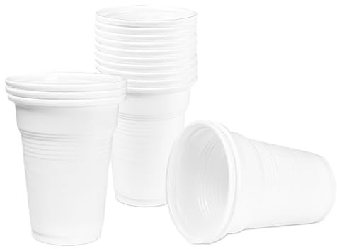 Vasos de Plástico Desechables 100ml | Ideal para Oficinas, Eventos, Reuniones… (100 Unidades)