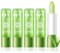 Aloe Vera Lippenpflege Aloe Lips Packung 5 Aloe Lips Forever Color Changing Lipstick Lip Balm Feuchtigkeitsspendende, Milde Pflege, Klein, Bequem, Weiche Textur, Aloe Farbe Verändernder Lippenstift