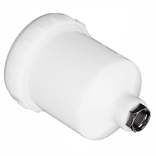 Mini Spray Gun Replacement, Spray Gun Cup 125ml Plastic Spray Tool Cup with 15mm Femal Thread, Painting Parts Paint for Sprayer