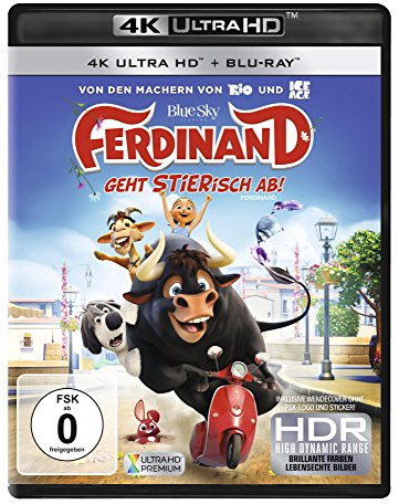 Ferdinand - Geht STIERisch ab! (4K Ultra-HD) (+ Blu-ray 2D)