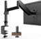PUTORSEN Supporto per monitor da scrivania per PC LCD LED OLED 17 – 32 (43 – 81 cm), molla a gas ergonomica, altezza regolabile, carico massimo 8 kg
