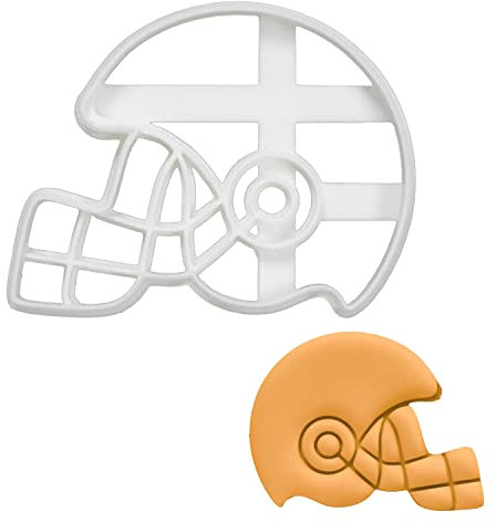 Amerikanischer Football-Helm Ausstechform, 1 Teil, Bakerlogy