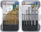 BGS Diy 50818 | Kombi-Bohrer-Satz | 17-tlg. | 1,5-10 mm | inkl. Kunststoff-Kassette | Metall- und Stein-Bohrer