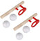 Floating Ball Games, Jeu de 2 Floating Balls en bois Jeu Party Favors pour enfants Enfants de 3 ans et plus Fête d'anniversaire Barbecue Plage Piscine