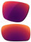 LenzReborn Verres polarisés de rechange pour lunettes de soleil Oakley Sliver OO9262, Violet royal - Miroir polarisé, Taille unique