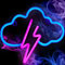 MULEVIP Neon Light LED Neon Schilder Neon-Nachtlicht, Neonschild, Dekorative Licht Wandleuchte,Blitz Neon Schild für Zuhause,Bar,Hochzeit,Geburtstagsparty,Kinderzimmer,Schule
