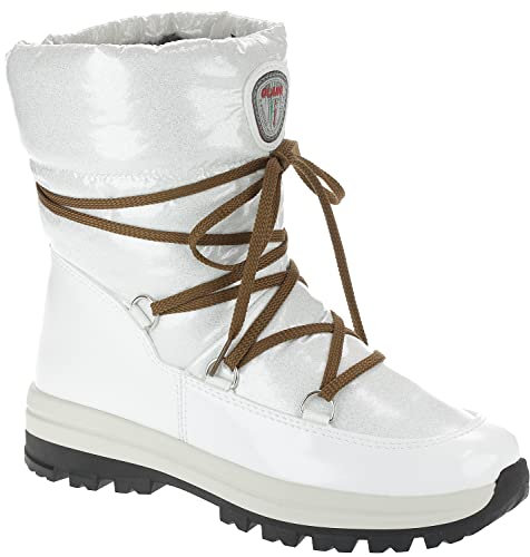 OLANG SCARPE STIVALE DOPOSCI DONNA OPERA TEX PELLE BIANCO ORIGINALE AI 2023 Taglia 40 Colore Bianco