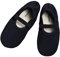 Lappade Gummisohle Trampolinschuhe, Gymnastikschuhe, Schläppchen, Turnschläppchen schwarz Art. 285G Gr.38
