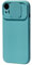 Keyihan Cover per iPhone 13 6,1 Protezione Fotocamera con finestrino Scorrevole,Custodia in Silicone TPU Morbida Antiurto AntiGraffio,Full Body Protettiva Case Microfiber Lining,Verde Menta