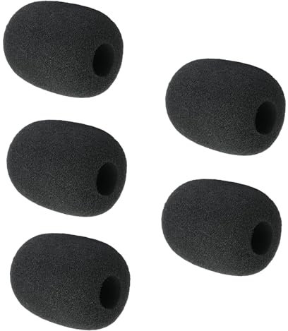 Pop Filter Replacement for SteelSeries Arctis 1/3 /5/7 /7X/ 7P/ 9X Pro Gaming Headset Mic Foam Cover (5 Pack)