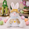ACAREY Osterhase Deko Wichtel Mit LED Licht, Ostern Deko Wichtel Figuren, Osterdeko Beleuchteter Ostern Wichtel, Osterwichtel Ostern Hase Deko Für Frühlingsdeko, Tisch Deko, Oster Geschenke (B)