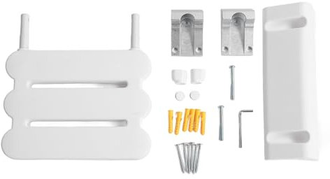 Sunicon Klappende Duschsitzwand für ältere Senioren Behinderte Nicht -Slip -Badezimmer -Klappstuhl Stuhl