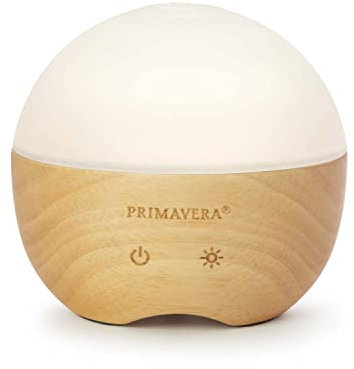 PRIMAVERA Aroma Vernebler Woody - elektrische Duftlampe, Diffuser, Raumduft - Aromatherapie - 4 Betriebsmodi im Dauer- und Intervallbetrieb
