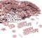 50 Birthday Confetti, 50th Rose Gold Metallic Foil Sequins Table Scatter Sprinkles for 50 Years Birthday Party Anniversary Table Party Decorations 15g A3MGSRZX (50th)