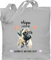 Baumwolltasche - Hunde - Mops - Geschenk Hundebesitzern - Unisize - Hellgrau - tasche hund hundebesitzer motiv einkaufstasche geschenke für hundefans hundemotiv stofftaschen personalisierte hunden