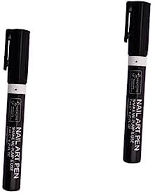 minkissy 2pcs Nail Pen Design Nail Pen Art 3d Nail Polish