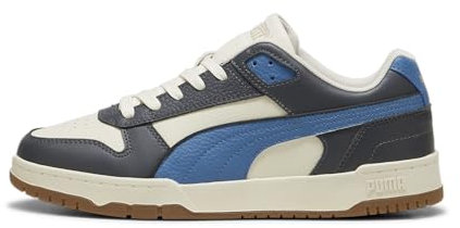 PUMA Unisex RBD Game Low Sneaker, Alpine Snow-Blue Horizon-Gum, 45 EU