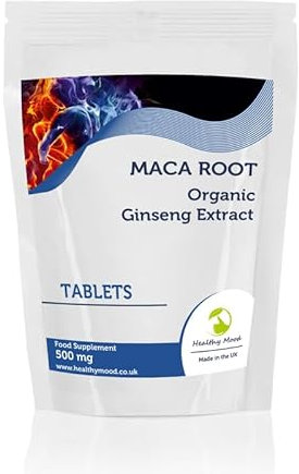 Maca 30 Tablets – Natural Energy & Endurance Booster – Supports Libido, Hormonal Balance & Mood – Peruvian Root Supplement for Men & Women
