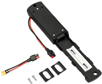 Ebike Battery Base Plate 5Pin 4Pin, Hailong Ebike Battery Mounting Bracket with Discharge Cable Connector Adapter (5Pin Base-HL3)