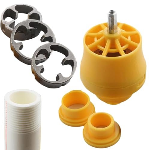 Pipe Threader Plumbing Tool, Manual Pipe Threader, Smooth Thread Maker Tool, Pipe Threader Kit, Plumbing Hand Tool Set, Threading Tool for Pipes, Water Pipe Threading Tool,