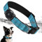Upgraded AirTag Hundehalsband, IP68 Wasserdicht AirTag Hundehalsband Halter, Reflektierend, Ultra-Durable, Komfortabel Gepolstert, Heavy Duty Hundehalsbänder für Kleine Mittlere Große Hunde[Blau,M]