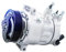 MDFCJHS Compresor de CA, Compatible con Audi A3 8P 3.2L V6 VW Beetle 1.8T TSI Jetta Mk5 2.0T Passat Nms TDI R32 Mk5 Tiguan 2.0T Mk1