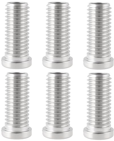 SG Store 6 Stücke M12x1.75x30mm Küche Spüle Korb Sieb Schrauben Edelstahl Waschbecken Abfluss Schraube