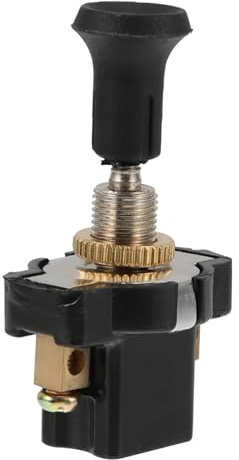 Mikinona Interruptor De Faros De 12 V Tipo Tirador Repuesto Universal De Empuje Y Tracción Para Coche Y Camión Instalación Sencilla 1 Pieza